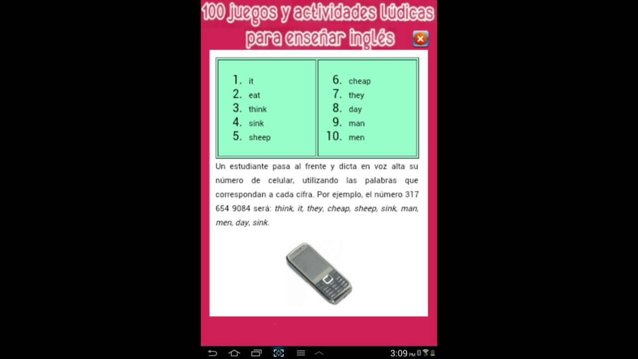 100 juegos y actividades lúdicas para enseñar inglés pdf completo