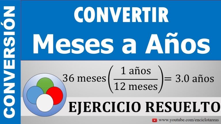 36 meses cuantos años son