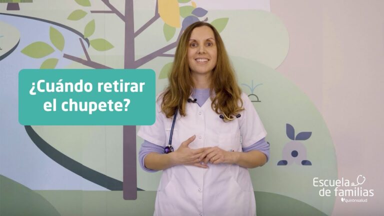a que edad quitar chupete