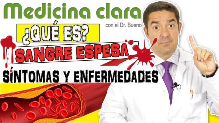 a que se debe que la sangre sea espesa