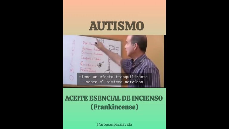 aceites relajantes para niños con autismo