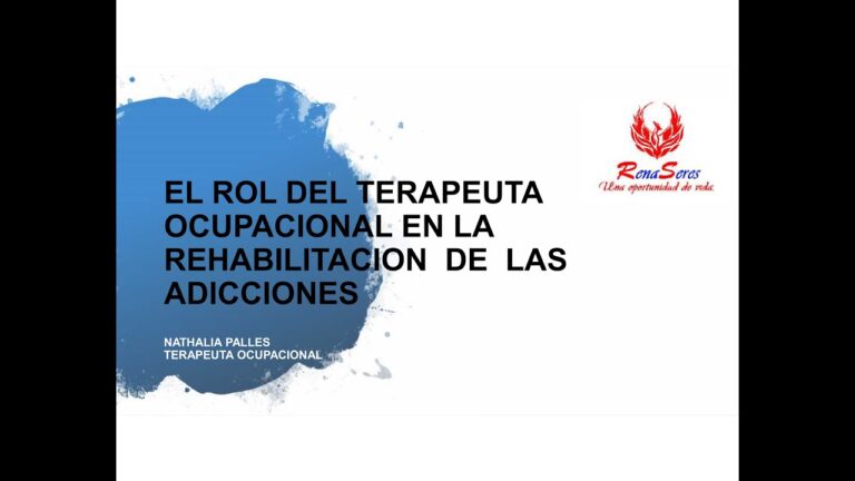 actividades de terapia ocupacional en adictos