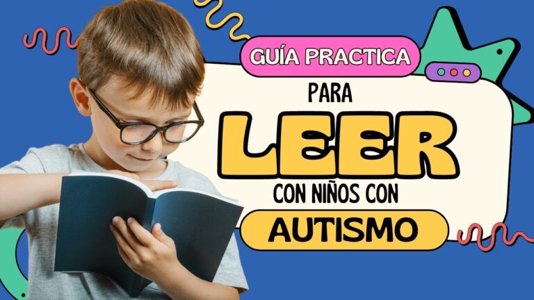 actividades para enseñar a leer a un niño autista