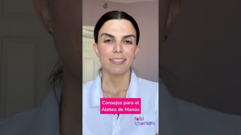 aleteo de manos en niños autistas