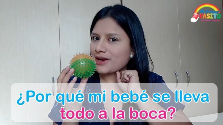 bebe se lleva todo a la boca