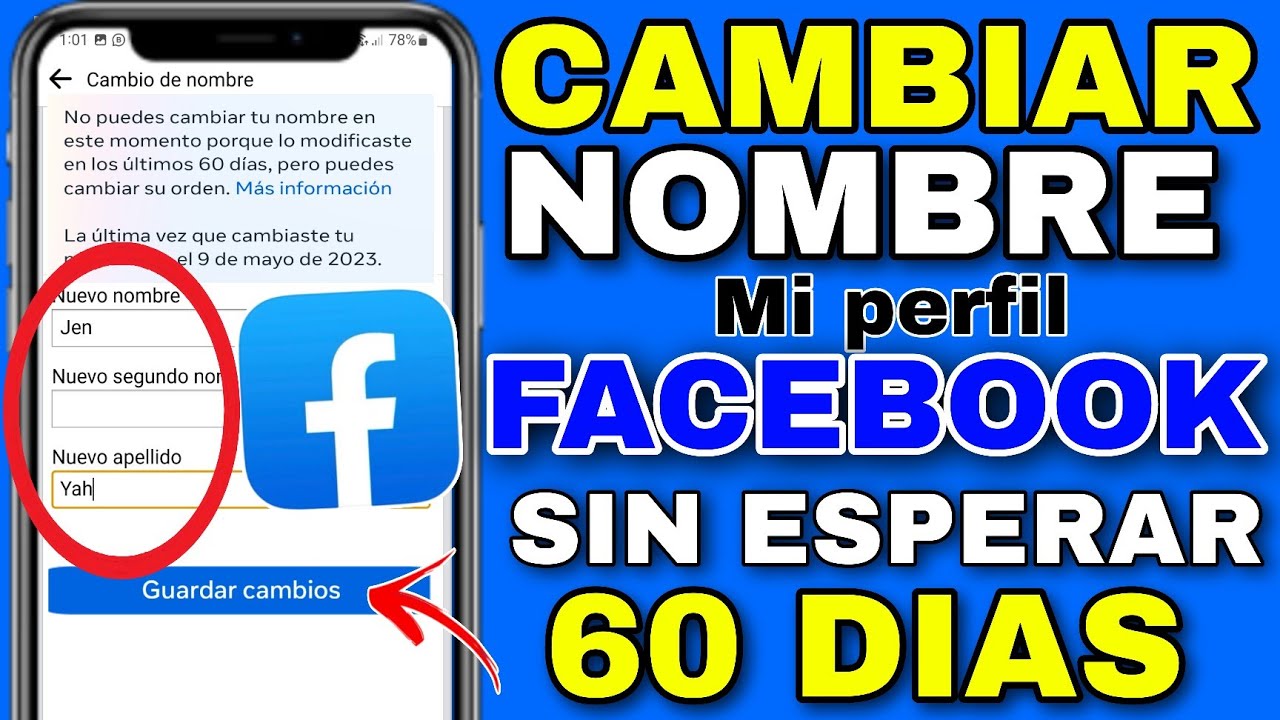 cambiar nombre facebook sin esperar 60 dias 2019