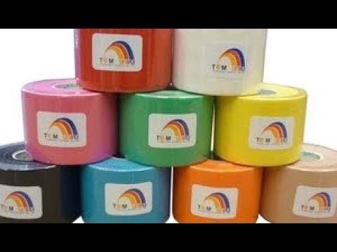 cinta kinesiológica para que sirve cada color