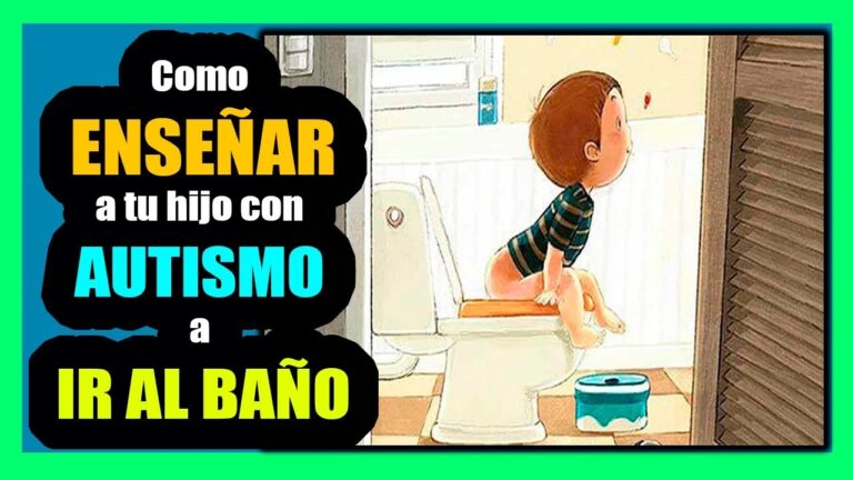 como ayudar a un niño autista a ir al baño