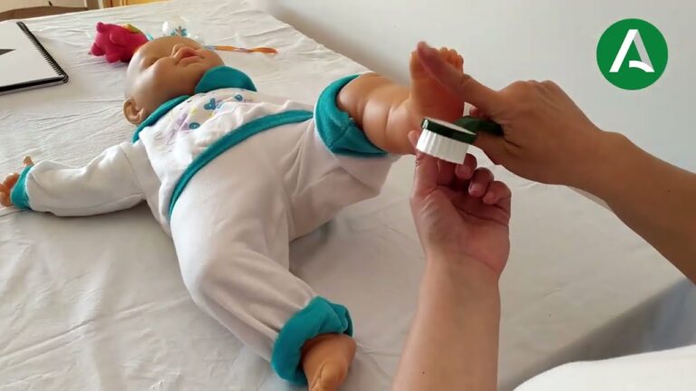 como estimular los pies del bebe