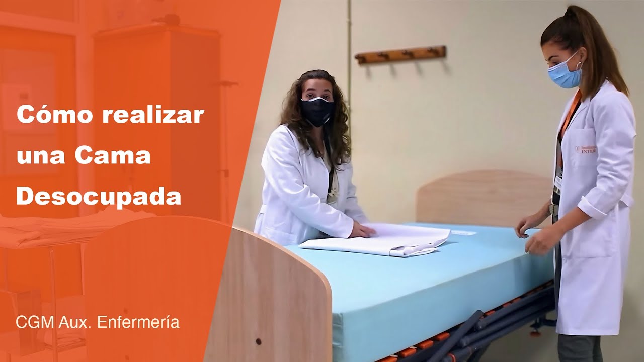 como hacer una cama de hospital paso a paso