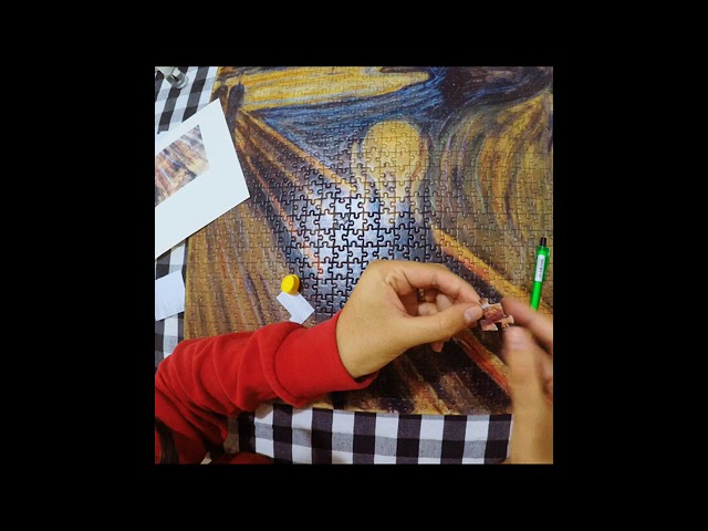 como hacer una pieza de puzzle perdida