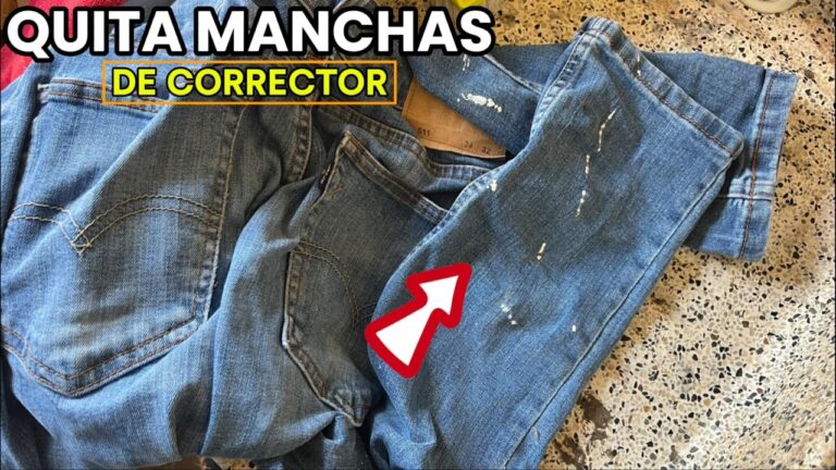 como quitar el corrector de las manos