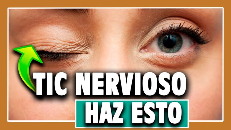 como quitar los tics de los ojos