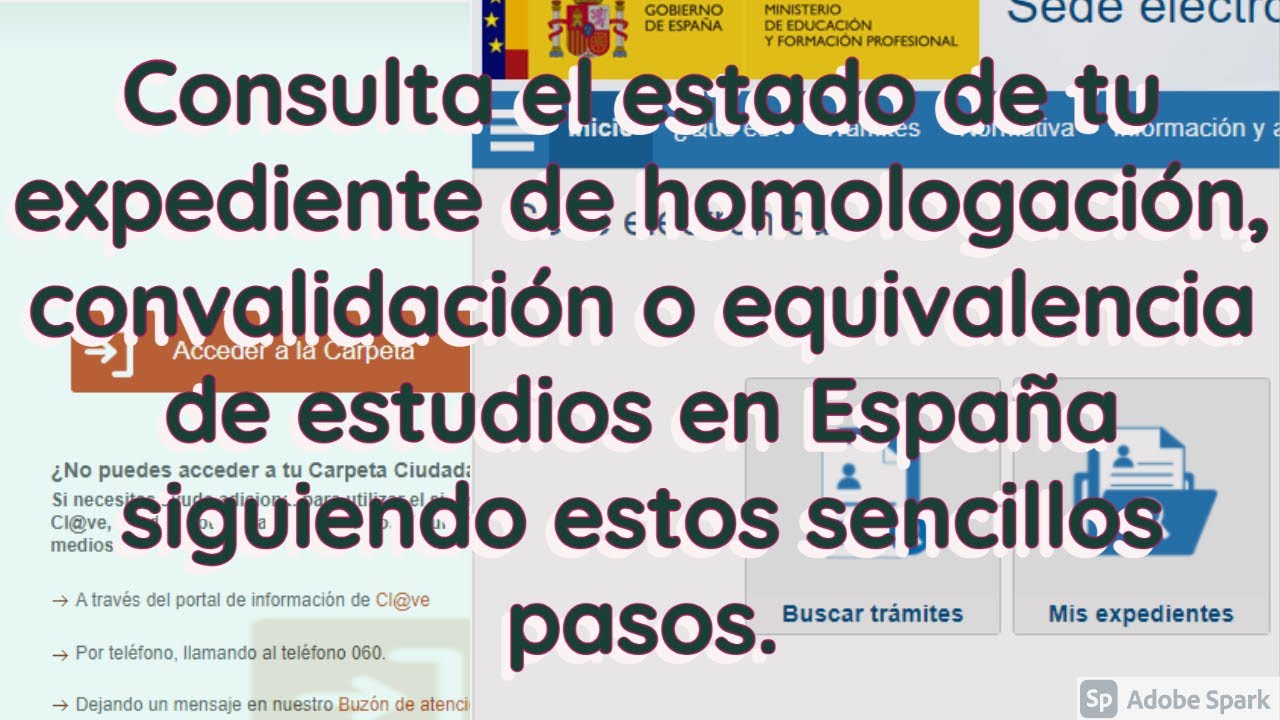 como saber los estudios de una persona españa