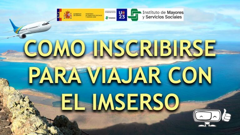 como se eligen los viajes del imserso