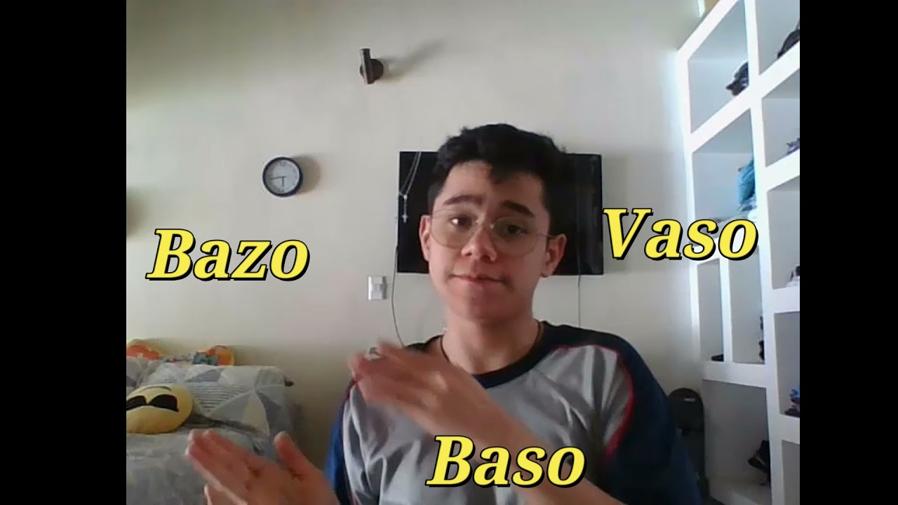 como se escribe vaso o bazo