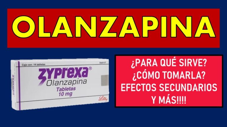 cuáles son los efectos secundarios de la olanzapina