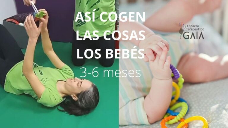 cuando empiezan a coger cosas los bebes