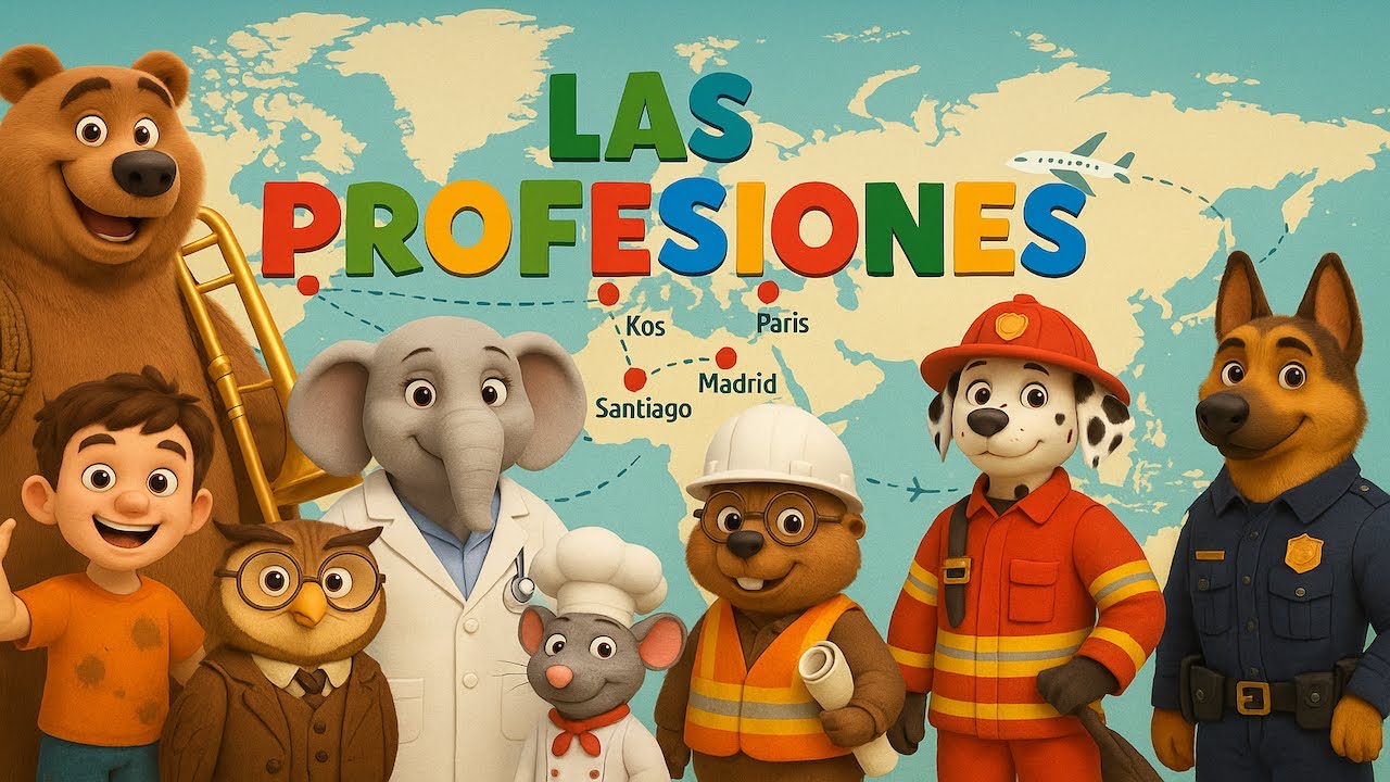 cuento de las profesiones para niños