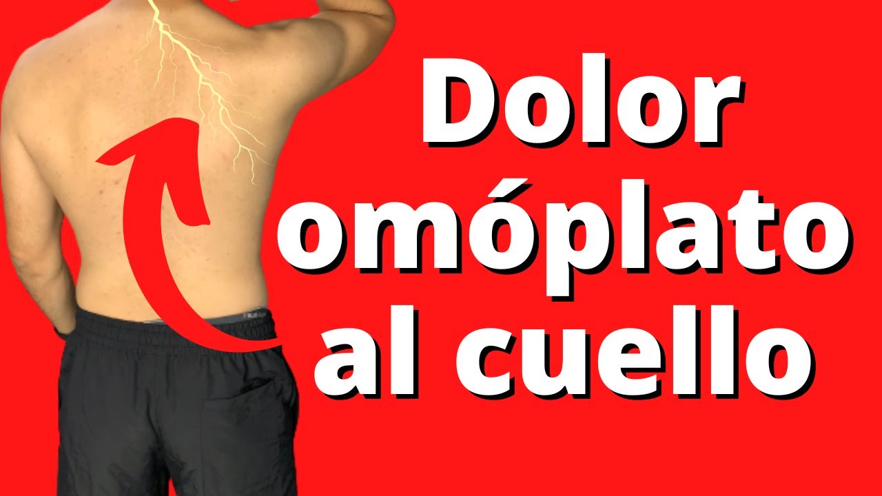 dolor en la espalda debajo del omoplato