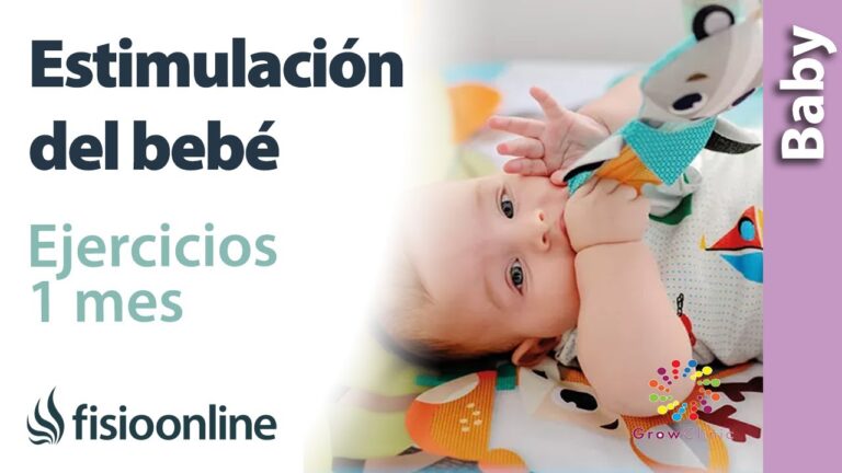 ejercicios para bebes de 1 mes