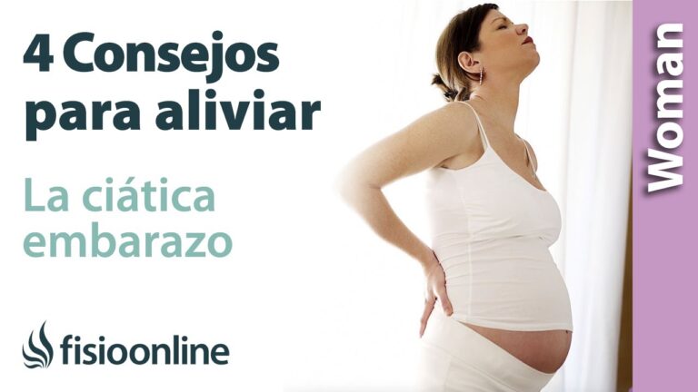 ejercicios para el dolor de ciatica en el embarazo