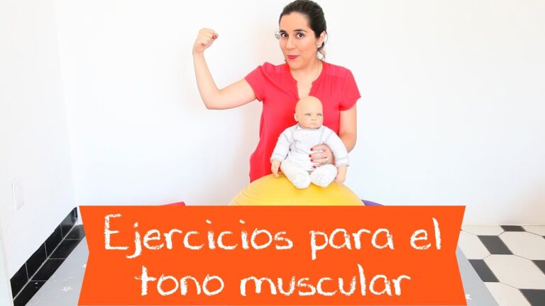 ejercicios para tono muscular en niños