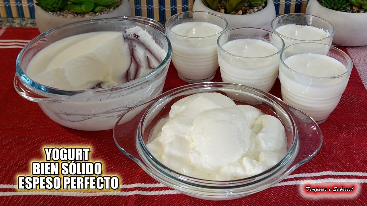 el yogurt es solido o liquido