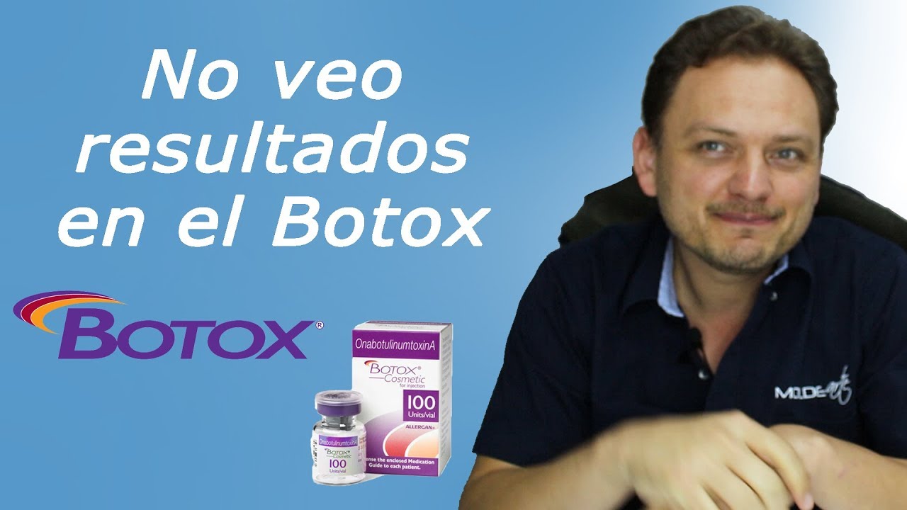 en cuanto tiempo se ven los resultados del botox