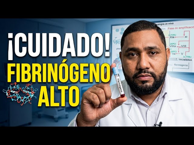 fibrinogeno alto en sangre que significa