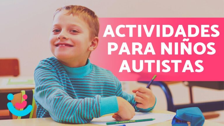 fichas para trabajar con niños autistas