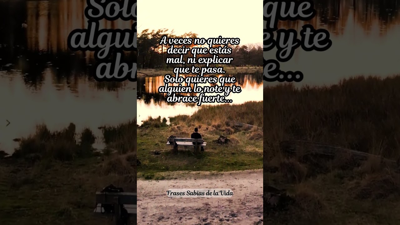 frases estoy triste necesito un abrazo