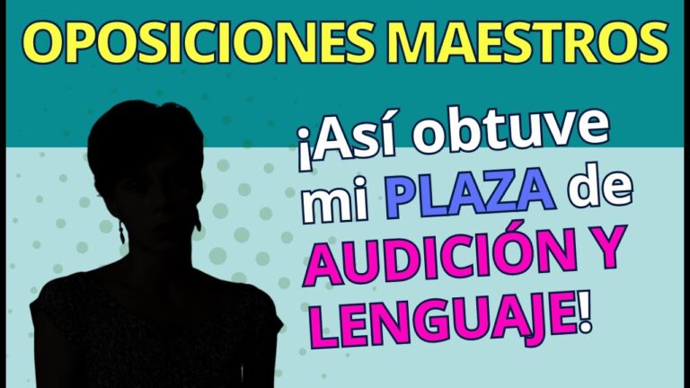 funciones del maestro de audición y lenguaje lomce