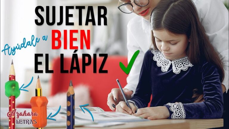 goma para agarrar bien el lapiz
