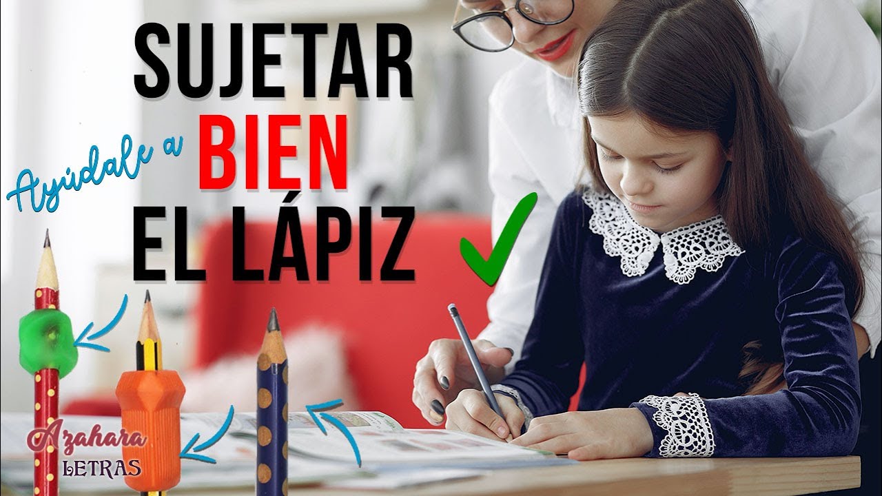 goma para agarrar bien el lapiz
