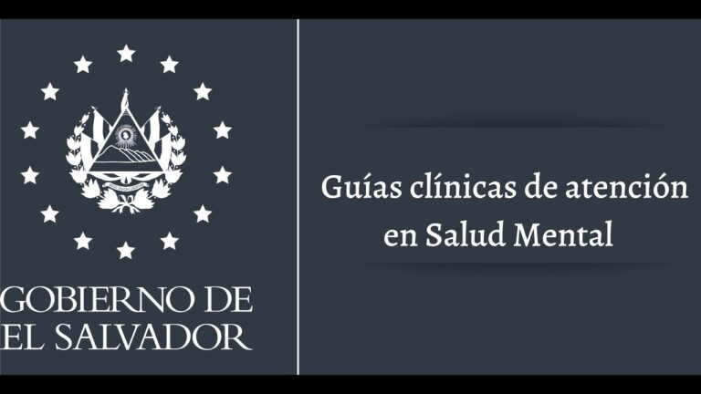 guía práctica de detección de problemas de salud mental