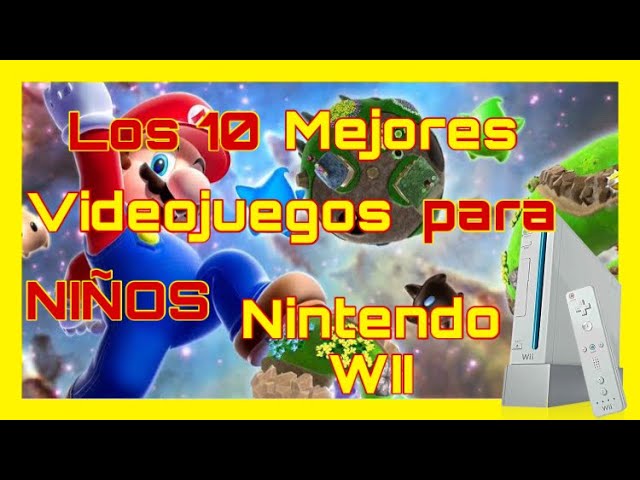 juegos wii para niños 2 años