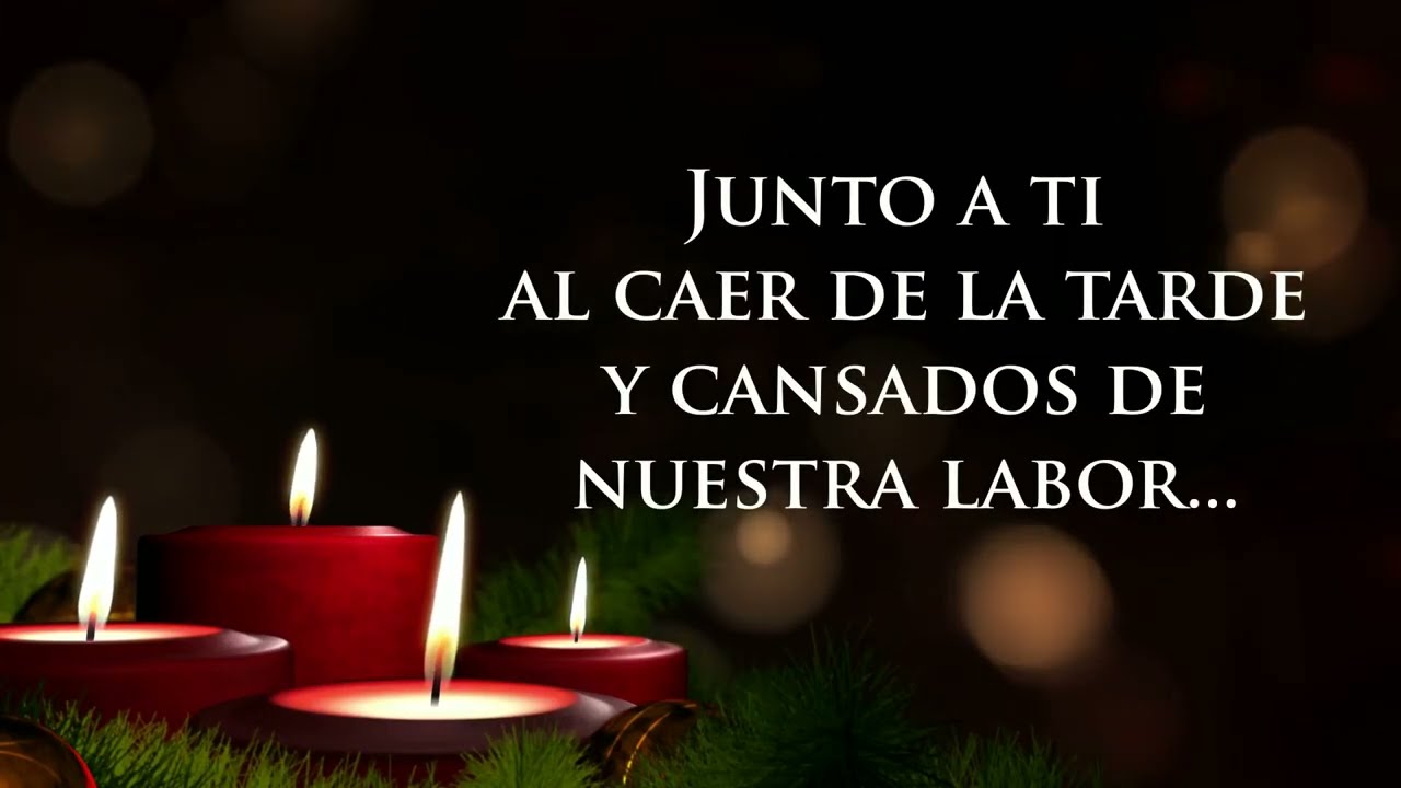 junto a ti al caer de la tarde