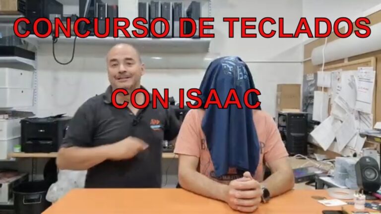 material de isaac para educacion especial teclado
