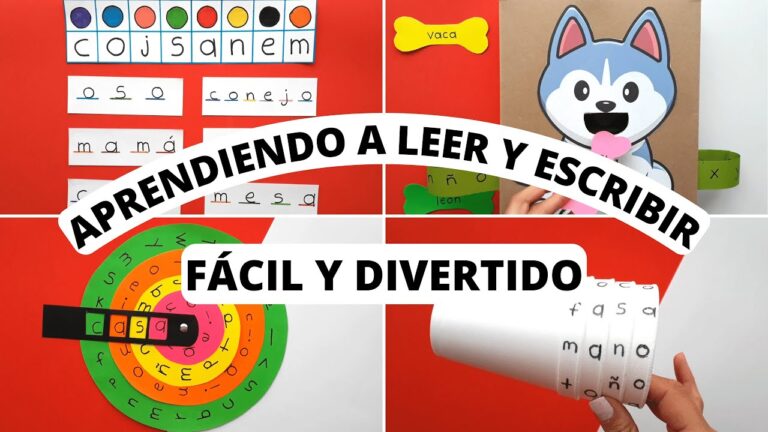 material didactico para enseñar a leer y escribir