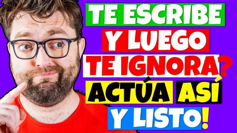 me habla y me deja de hablar