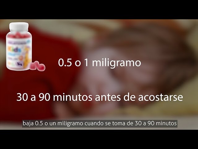melatonina en gotas para niños chile