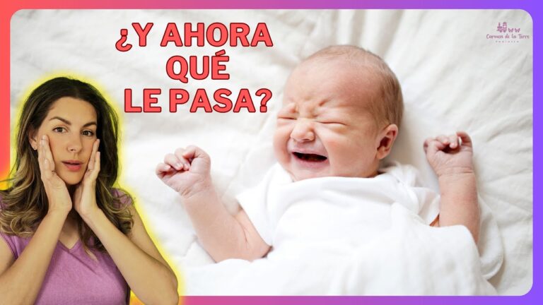 mi bebe se despierta llorando desconsoladamente