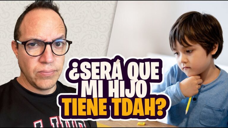 mi hijo es hiperactivo y distraído