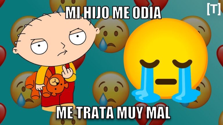 mi hijo me trata muy mal