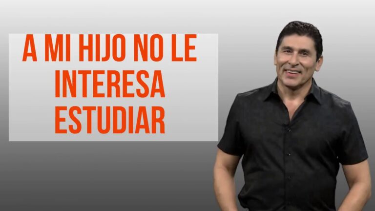 mi hijo no quiere estudiar tiene 10 años