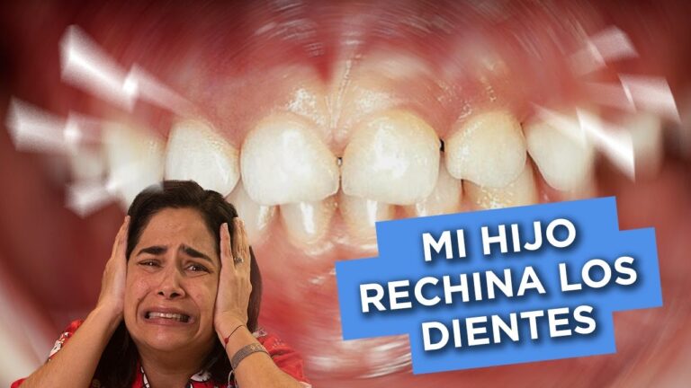 mi hijo rechina los dientes al dormir