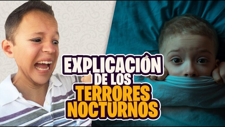 mi hijo se despierta llorando a la misma hora