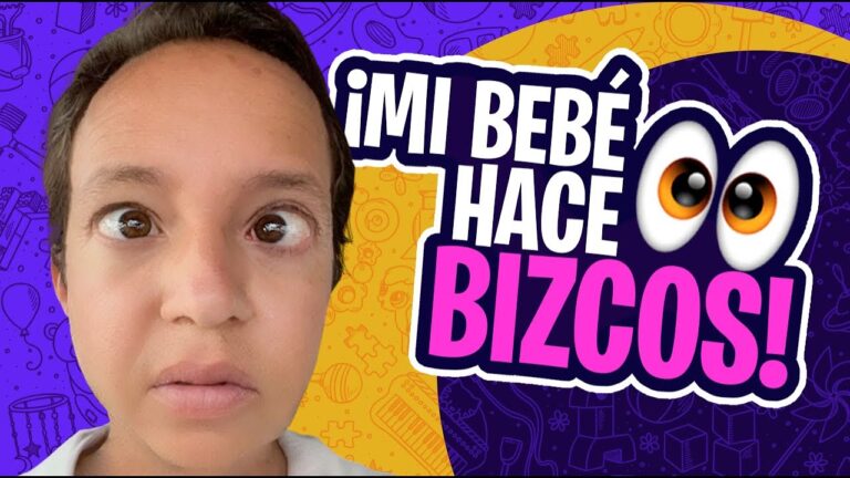 mi hijo voltea los ojos hacia arriba
