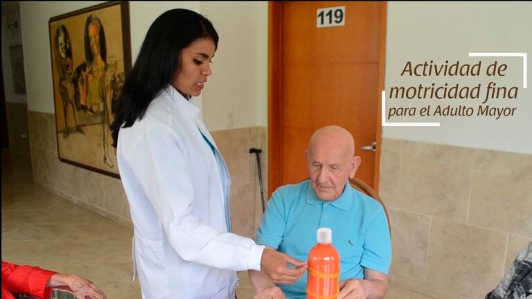 motricidad fina en el adulto mayor